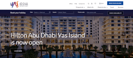 Yas Island Abu Dhabi UAE