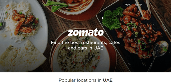 Zomato UAE